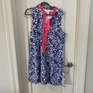 Lilly Pulitzer Jonna High Collar Shift Romper